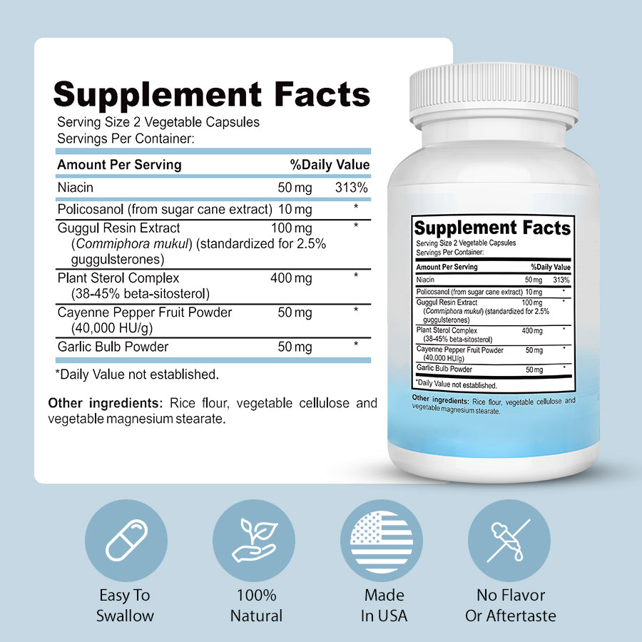 Advanced Cholesterol Discovery 6 Bottles 52% OFF